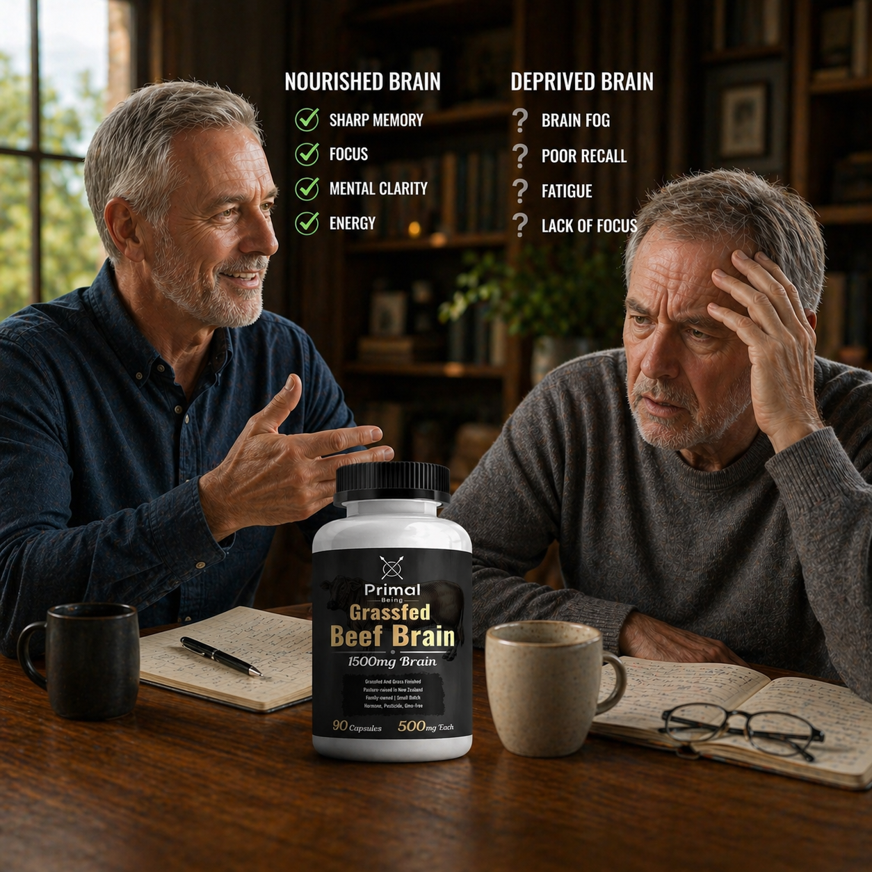 Brain Fog After 60: What's Actually Causing It and What Helps