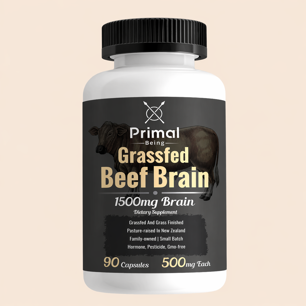 Grass-Fed Beef Brain Supplement | Primal Being