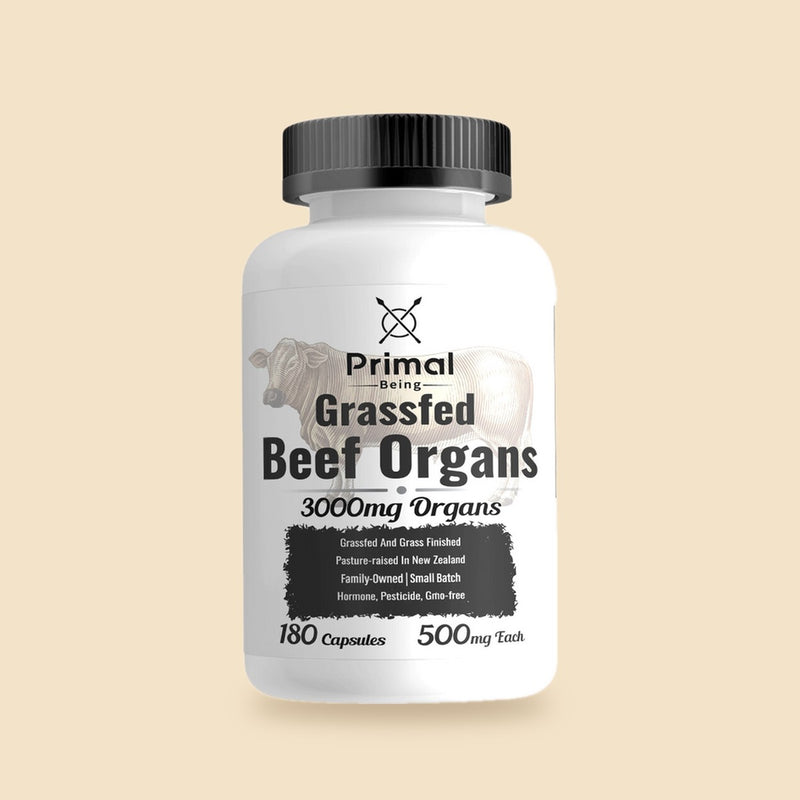 Primal Being Beef Organ Complex bottle front